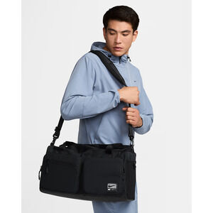 Nike Utility Power Duffle Bag Black Gym Travel Sports FN4206 010